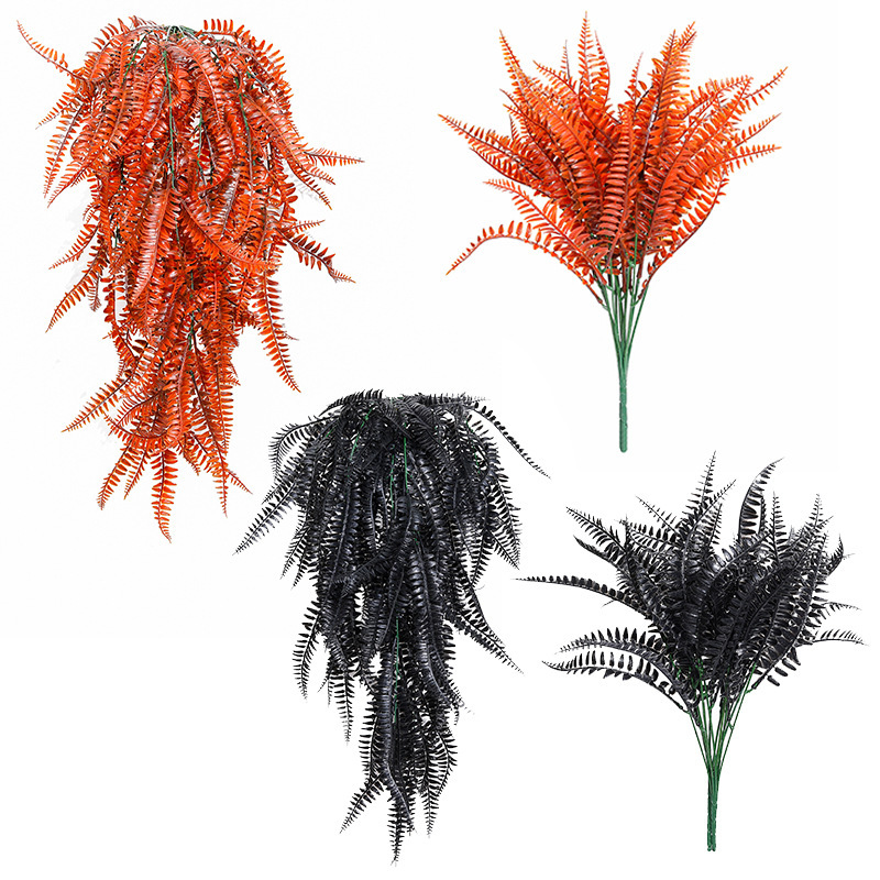 Amazon Autumn Color Simulation Plant Long Persian Leaf Wall Hanging Flower Vine Christmas Decoration Persian Leaf Fake Grass Handle Bundle Amazon Autumn Color Simulation Plant Long Persian Leaf Wall Hanging Flower Vine Christmas Decoration Persian Leaf Fake Grass Handle Bundle
