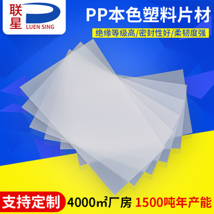 Supply translucent plastic sheet PP plastic sheet packaging material die-cut PP roll sheet