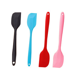 工具一體式硅膠刮刀小號大號蛋糕奶油抹刀攪拌刮板耐高溫塑料