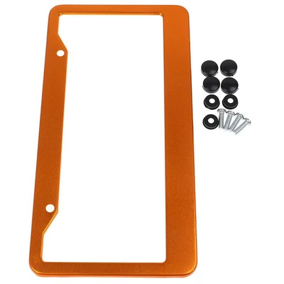 Plate Frame License Plate Frame Cross-Border – License plate holder/license plate holder - gold