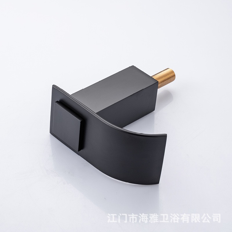 Washbasin, washbasin, split faucet, waterfall bathroom, three-hole washbasin, countertop, cold and hot faucet, three-piece set Item Picture