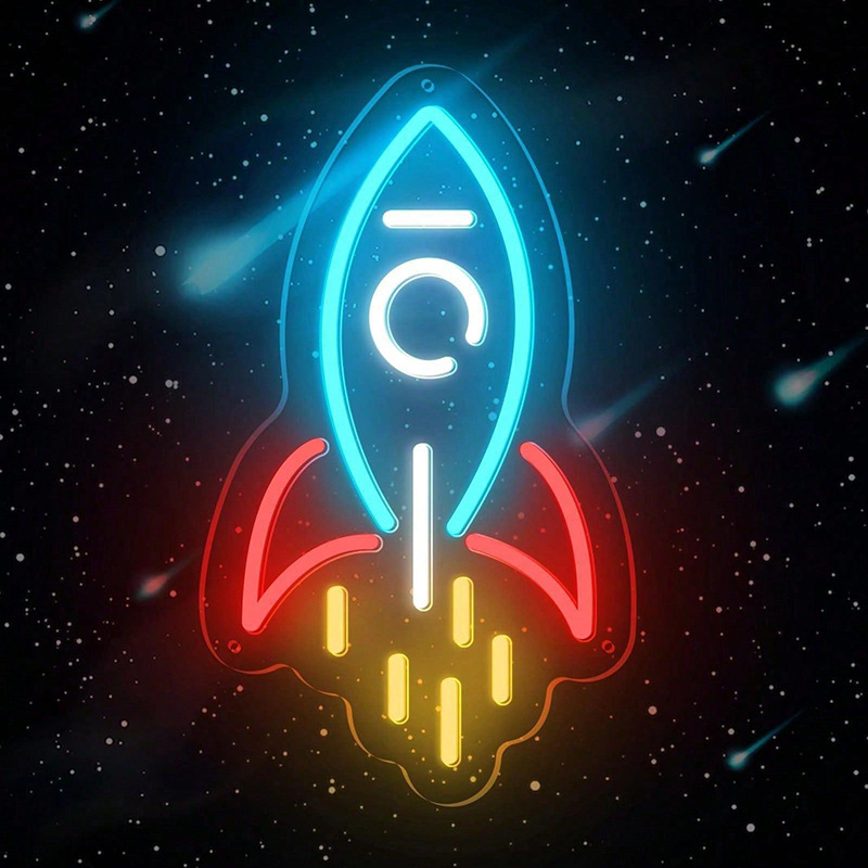 Transfronterizos venta caliente lámpara LED luminosa de neón acrílico lámpara USB patrón de cartel interior lámpara de decoración de fiesta