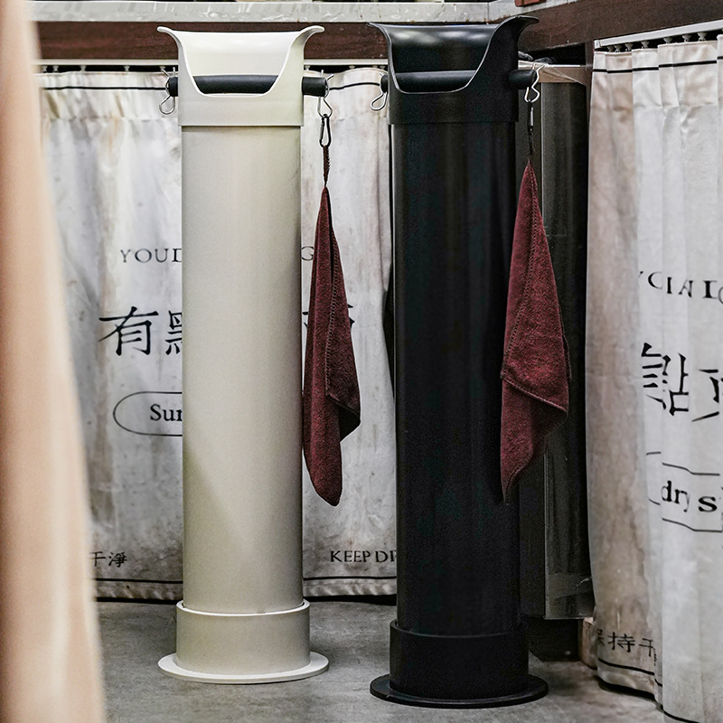 Factory direct upgrade vertical coffee grounds bucket commercial high drum waste box knock coffee powder bucket large capacity slag bucket