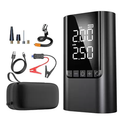Power Bank Jump Starter with Hava nasosu - 6000mah-smart-clip-carrying-case