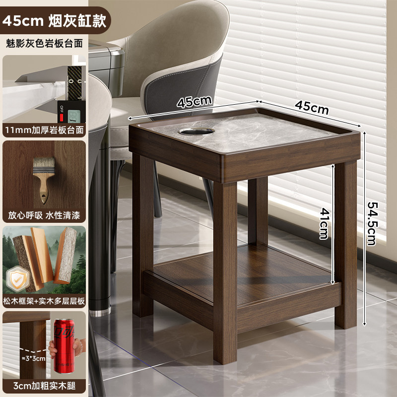 Mesa de mahjong de madera sólida, estante de té, tabla de té, tabla de té especial para sala de ajedrez y cartas, tabla de doble capa, tabla pequeña