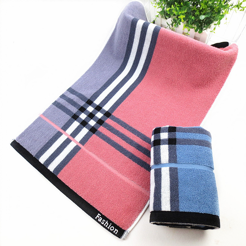 Couple's Towel Cotton Thickened Adult Male and Female College Students Face Towel Soft Thickened Absorbent Dark Color Household Face Towel Couple's Towel Cotton Thickened Adult Male and Female College Students Face Towel Soft Thickened Absorbent Dark Color Household Face Towel
