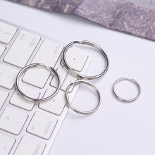 铁镀镍钥匙环1.5*25mm 钥匙圈DIY配件 跨境现货24h发