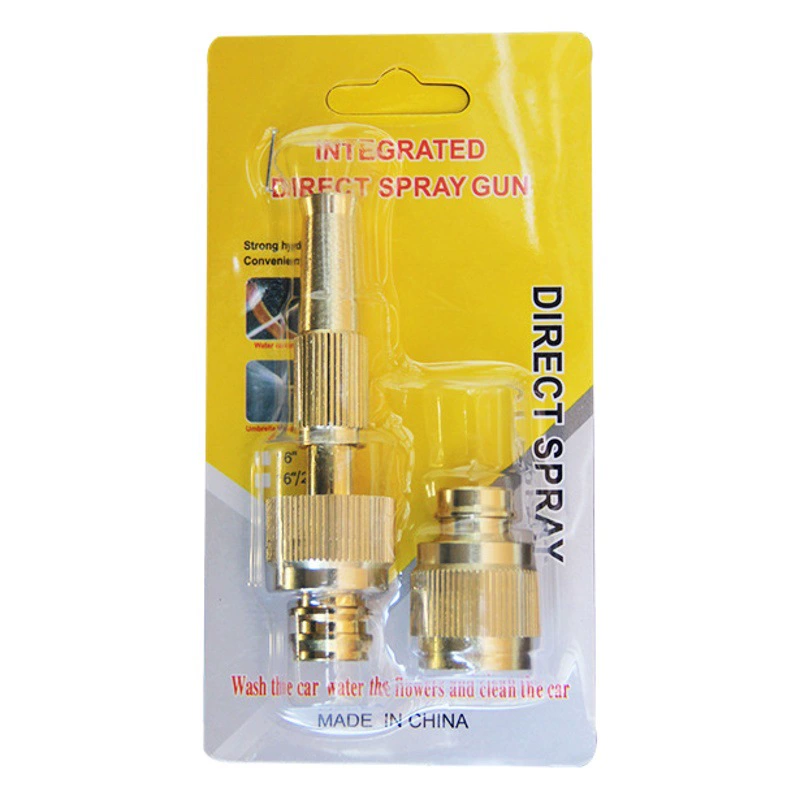 Прямые поставки с фабрики медный интегрированный 4-точечный распылитель Регулируемый переходник для водяного пистолета для автомойки смеситель насадка пузырьковая оболочка костюм