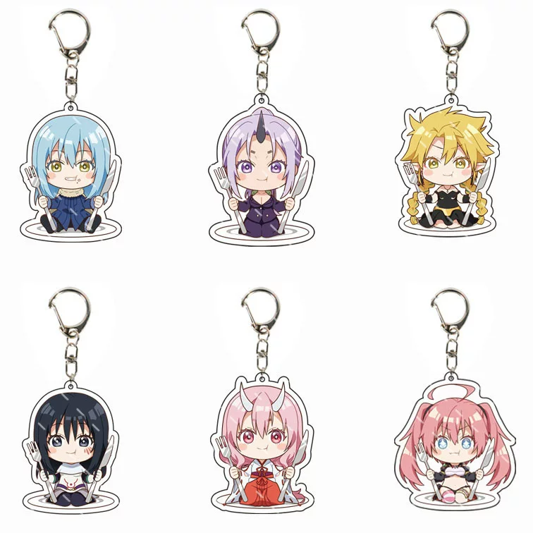 Double-layer double-sided slime, keychain, acrylic pendant