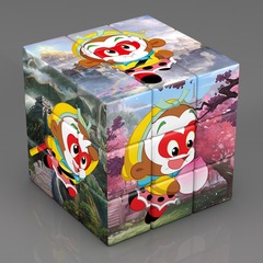 Customize 3D printed logo heat transfer stickers for promotional gifts and keychains with UV printing, available in small quantities.