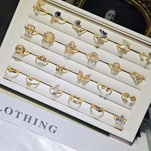 ��ָ����18K����������Ƕ�������ָ�л�ڽ�ָDIY�Ʒ���
