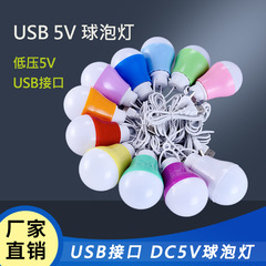 5v電球低電圧usb電球led夜市露店緊急ランプカラー電球卸売り