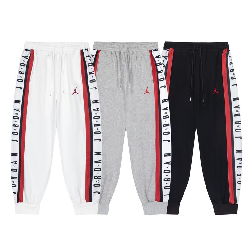 25Ss New Aj Jordan Air Jordan Terry Letter Versatile Jogger Sweatpants Unisex Couple Matching