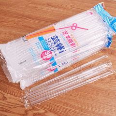 雙童26cm獨立包裝藝術吸管一次性創意彎曲造型飲料奶茶果汁長吸管