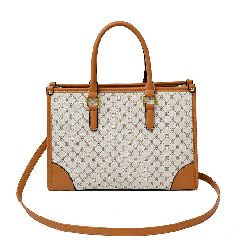 Bolso de mujer transfronterizo nuevo clásico de moda retro impresión bolso de mano de gran capacidad de viaje mochila de viaje