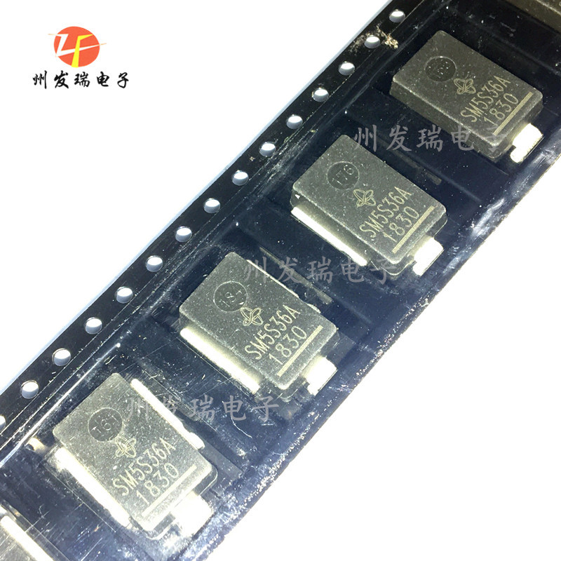 SM5S36AHE3/2D  SM5536A   36V 58.1V DO218AB  TVS二极管  原装
