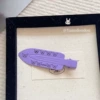 F-463#【1 purple clip】