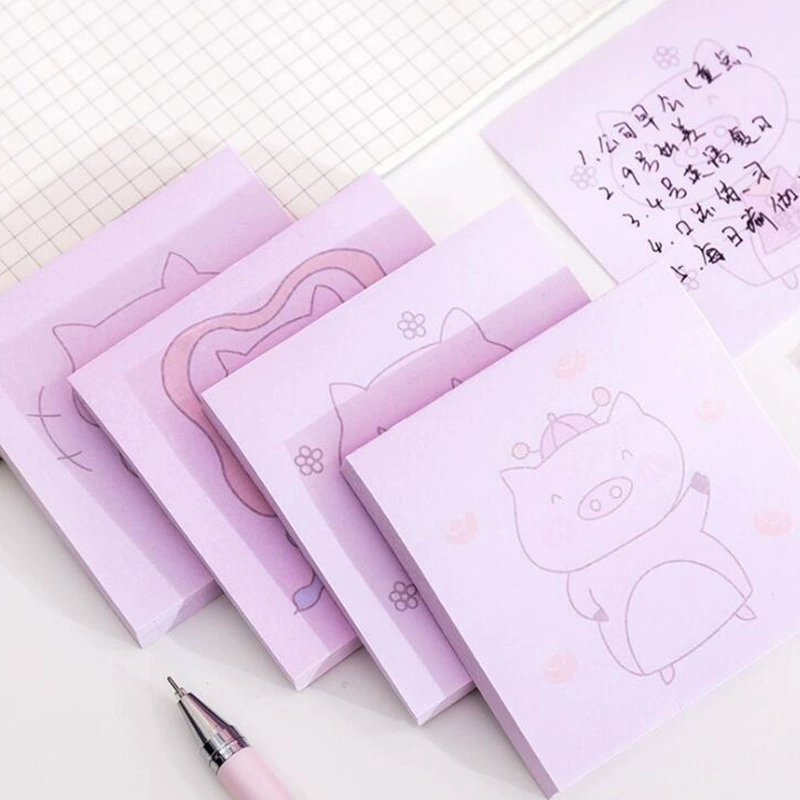 Cartoon handheld notebook for students, note