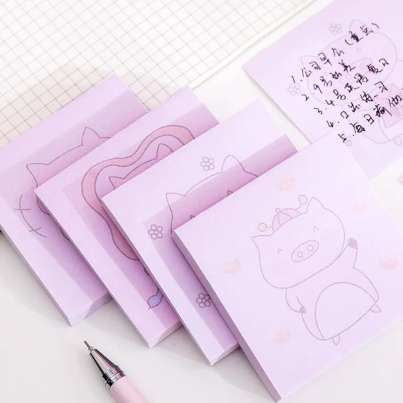 Cartoon handheld notebook for students, note