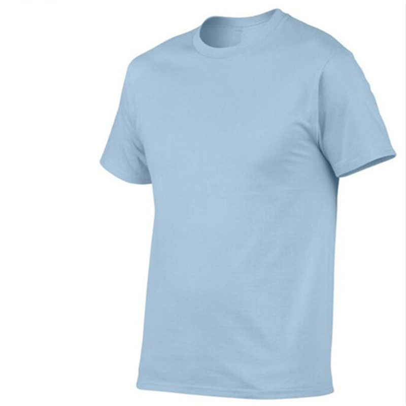 108g Weight Short Sleeve Sleeve Length Pullovers Placket Type Regular Sleeve Sleeve Type Cotton Blend Fabric Type Regular Top Length T-shirt Tops Type Daily Occasion Round Neck Neckline Breathable Function Regular Fit Fit Type Solid Color Pattern Summer Season Men's Gender Casual Style Men's Solid Color Casual Round Neck Short Sleeve Regular Fit Men's T-shirt 4