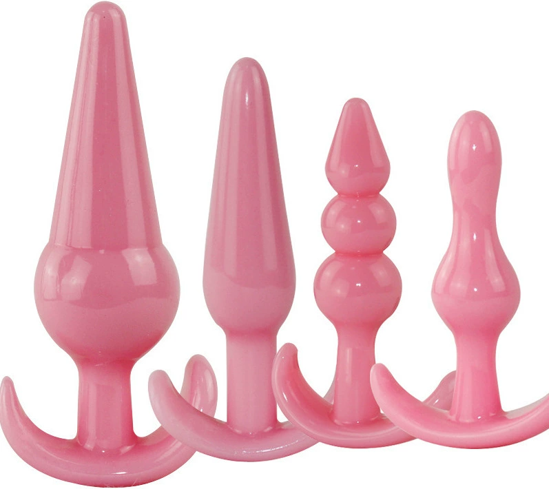 Продукты для взрослых Silicone на заднем дворе два-три жемчужины анальный plugs пальцевой анальный пробка анальный бисер бисер cannon оптовая продажа