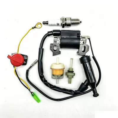 Gx168 Gx160 Carburetor High Voltage Pack Spark Plug Generator Parts (Carburetor)