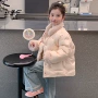 儿童新款女童加厚棉服