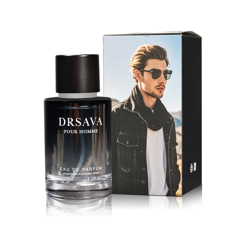 Comercio exterior transfronterizo venta caliente estilo caliente fragancia de perfume de hombre salvaje al por mayor suministro de transmisión en vivo perfume Gulong de larga duración 50ml