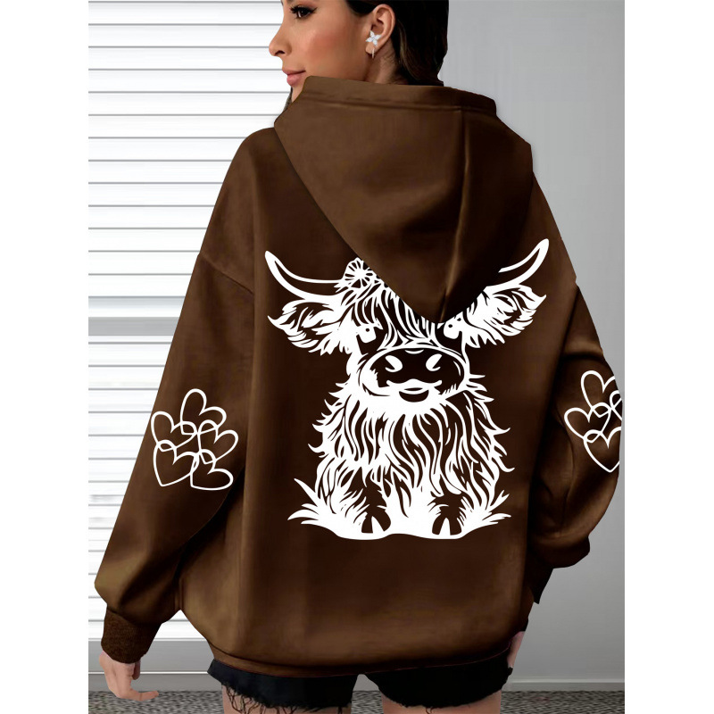 Big comfortable hoody, design soft long-sleeve 2