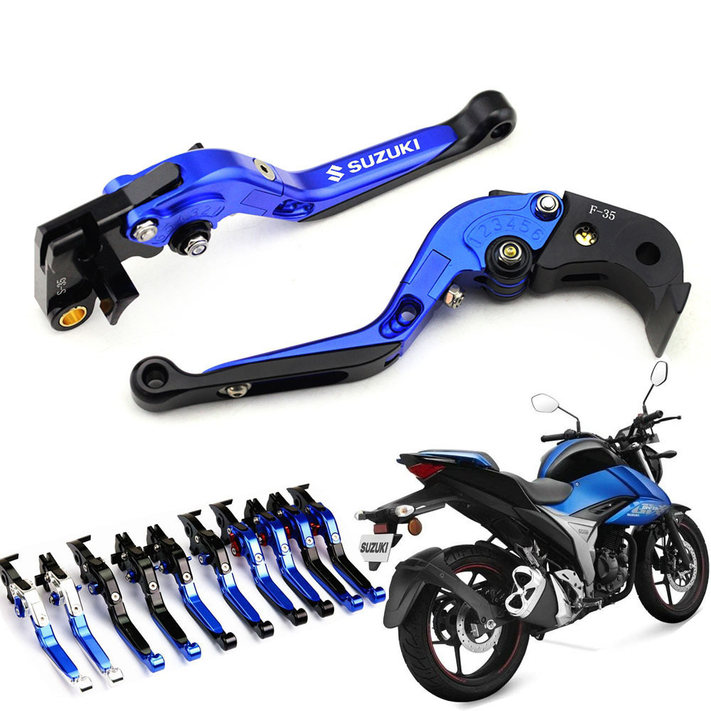 Suitable for Gsxr1300/Gsx1400 Motorcycle Cnc Telescopic Folding Brake Clutch Handle Lever Horn