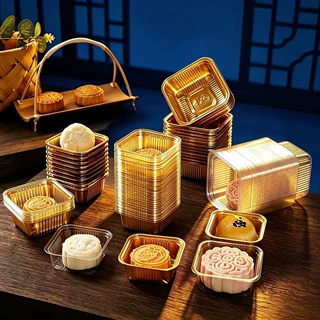 吸塑包装盒月饼托盘定制糕点内托蛋黄酥透明塑料盒食品包装盒批发