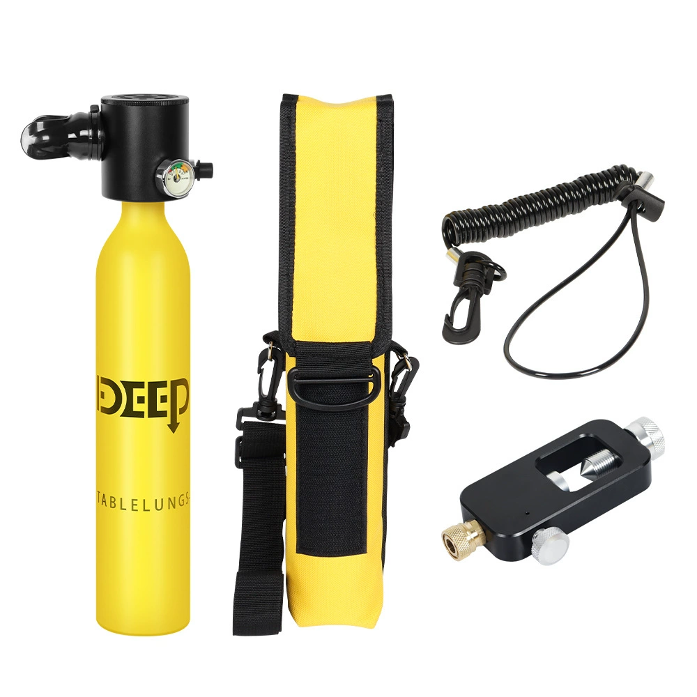 DIDEEP0.5L НОВЫЙ Подводный мини-кислородный баллон для дайвинга обучение подводному дыханию оборудование для дайвинга дыхательный кислородный баллон