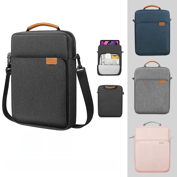 Cross-border iPad storage bag tablet computer bag 12.9 inch 13 inch laptop shoulder messenger bag handbag