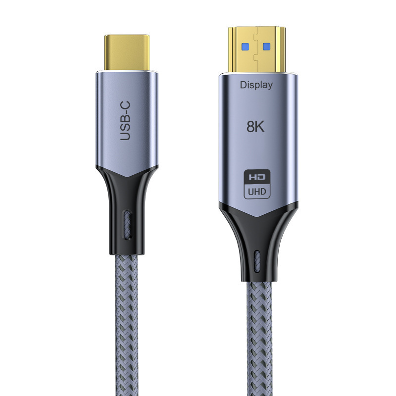 クロスボーダー Type-C - HDMI 変換ケーブル 8K 携帯電話画面表示ラップトップ HD ビデオ アダプタ ケーブル|undefined