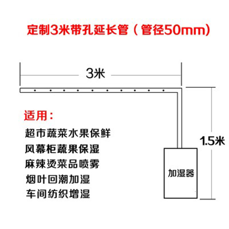 Humidificador industrial de humedad de tabaco de vapor de niebla para vegetales frescos industria textil eliminación de polvo estático