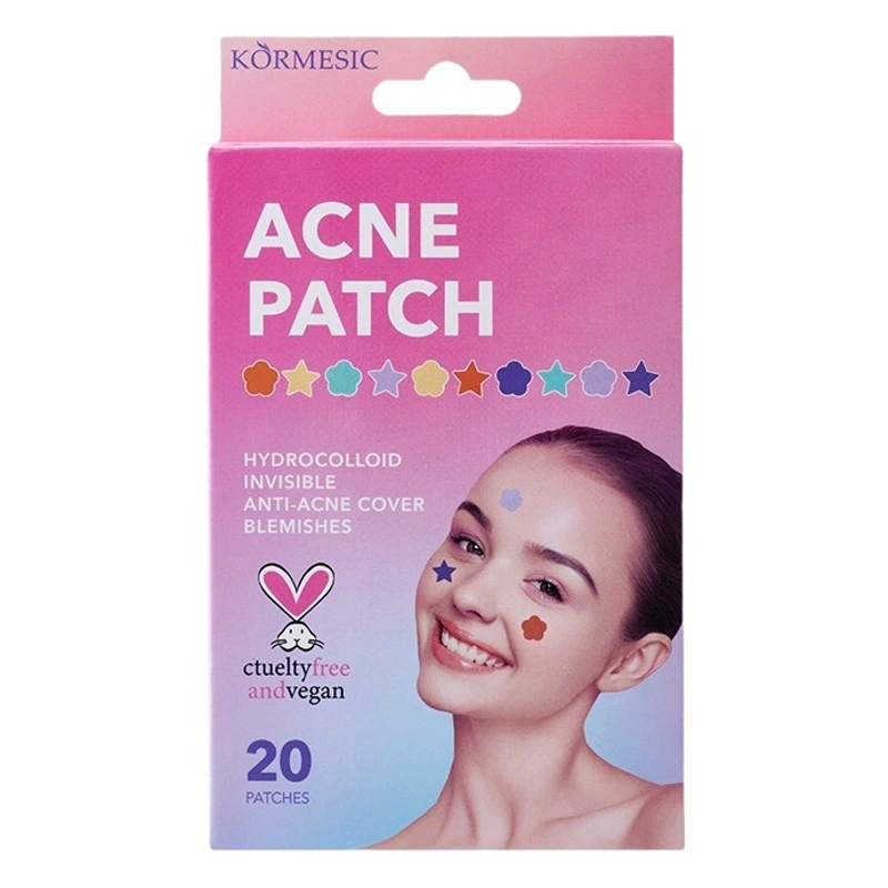 KORMESIC Полный английский Мультфильм цветная звезда патч от прыщей трансграничная Внешняя торговля оптовая продажа с фабрики