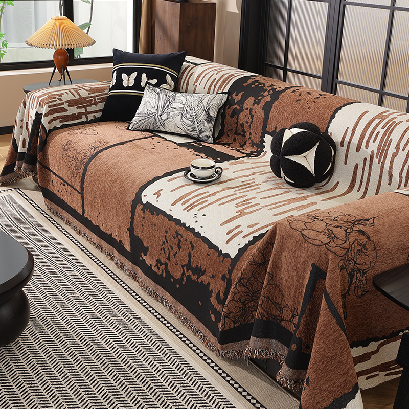 Vintage Sofa Überwurf In Mid-century Optik Für Vollbezug_voghion.com