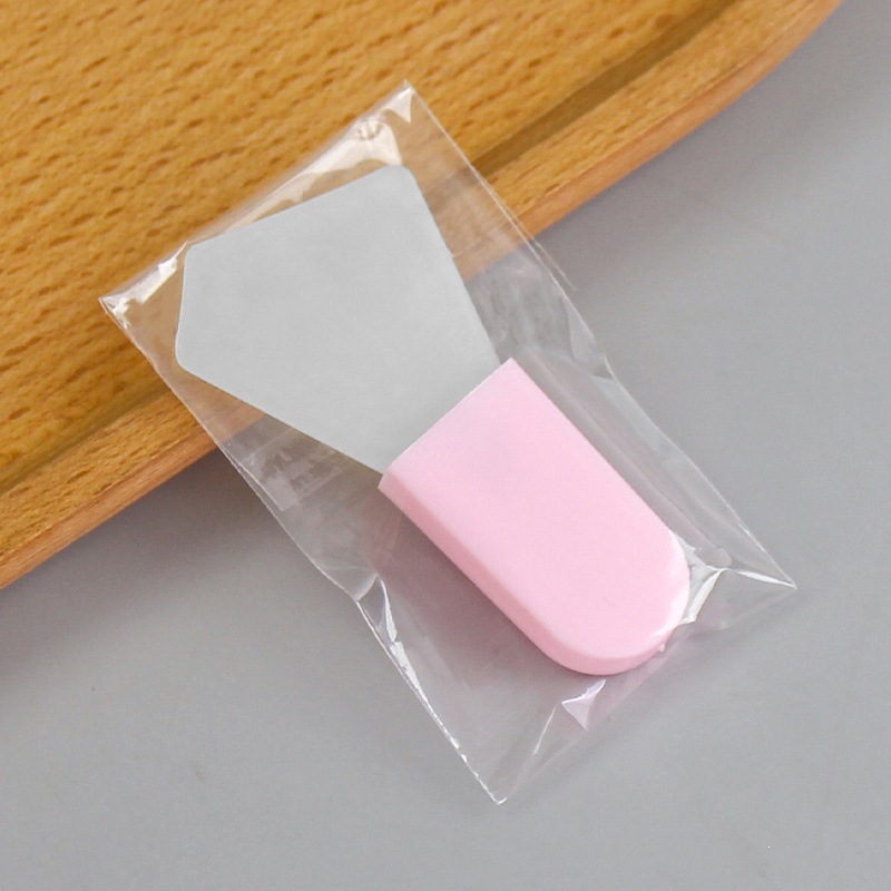 Pink pole: diamond-shaped short-handled brush