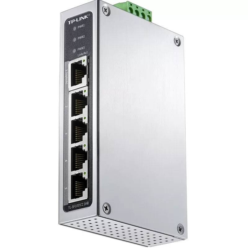 TP-LINK Индустриальный коммутатор Ethernet настенный монтаж TL-SF1005 Индустриального класса