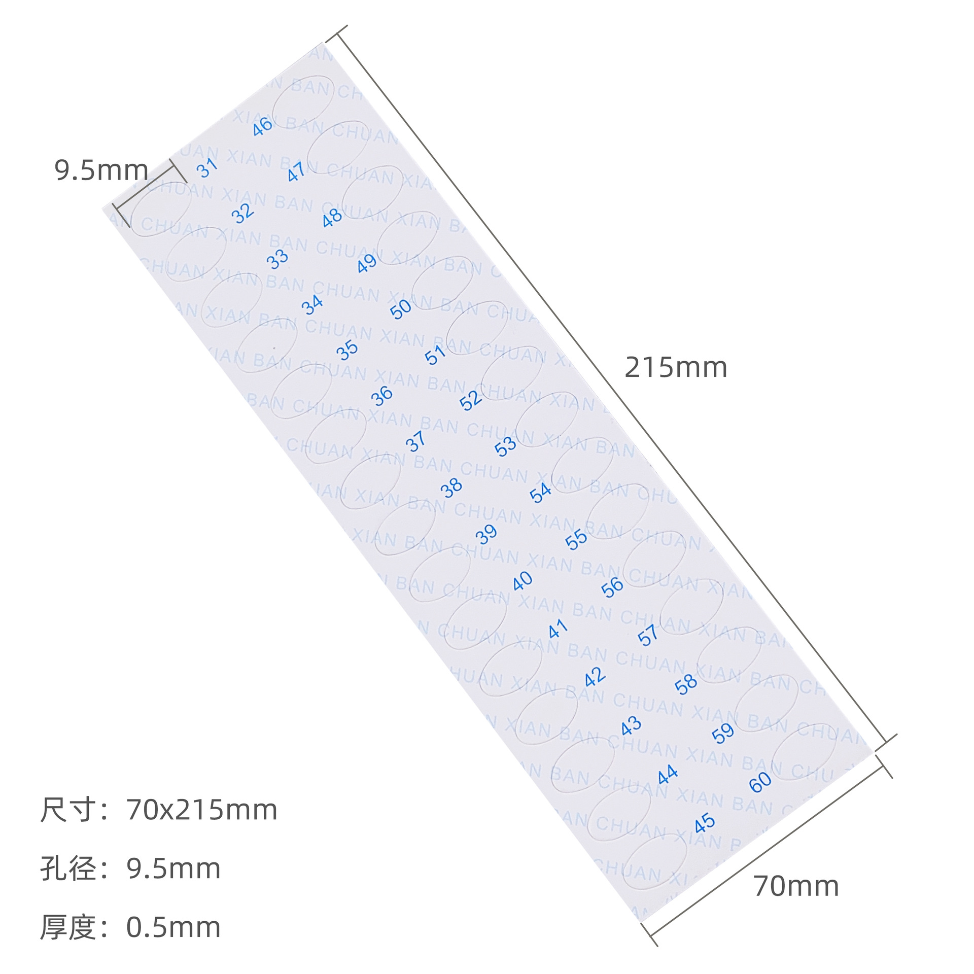 Wholesale paper thread hanging board, threading board, cross stitch thread board, 1~30 holes, 3 sets of 90 holes, handmade embroidery accessories tools