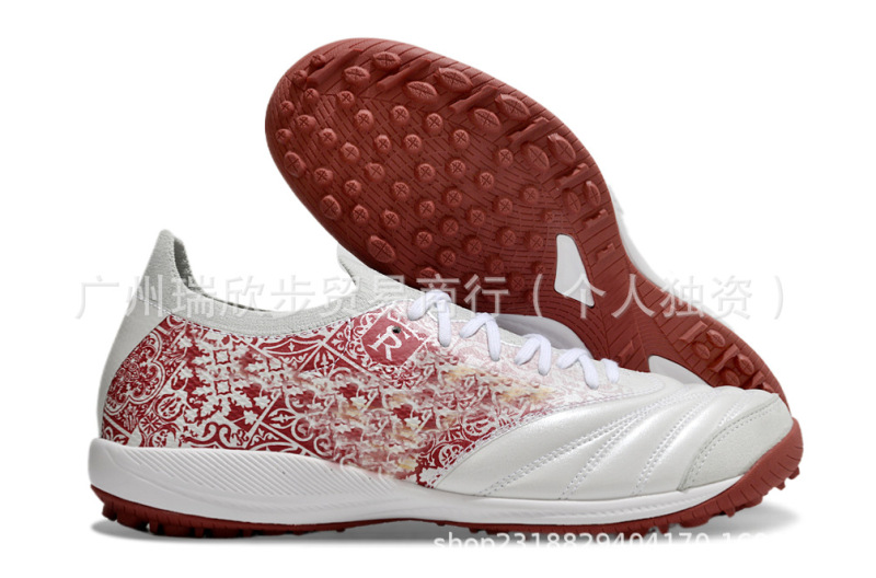 特价男子针织防滑耐磨草碎钉足球鞋name brand TF soccer shoes|undefined