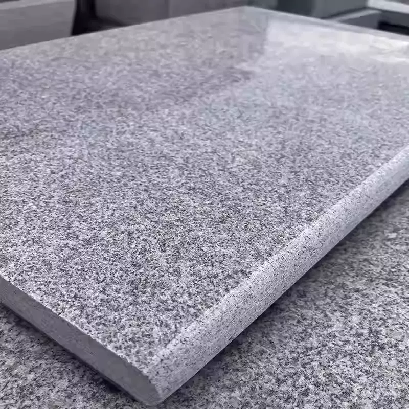 花岗岩芝麻灰麻石地铺火烧面荔枝面光面压顶路沿石栏杆花圃路牙石