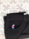 Cross-border e-commerce big boy jeans Y2K pants fashion hip-hop cartoon embroidery retro black loose jeans