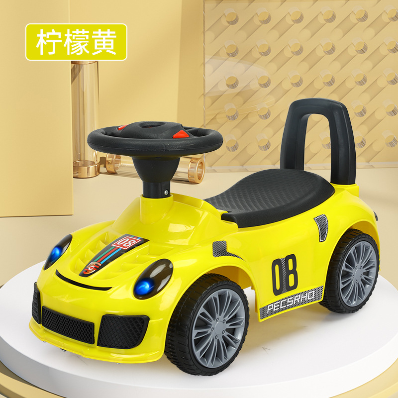 Bebé de 1 a 3 años, auto de deslizamiento anti-vuelco, auto de deslizamiento, auto de juguete para personas