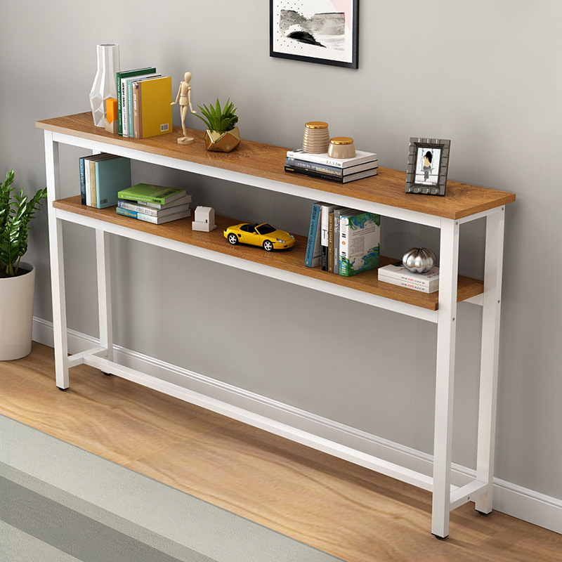 골드 오크 + 화이트 프레임 2 층