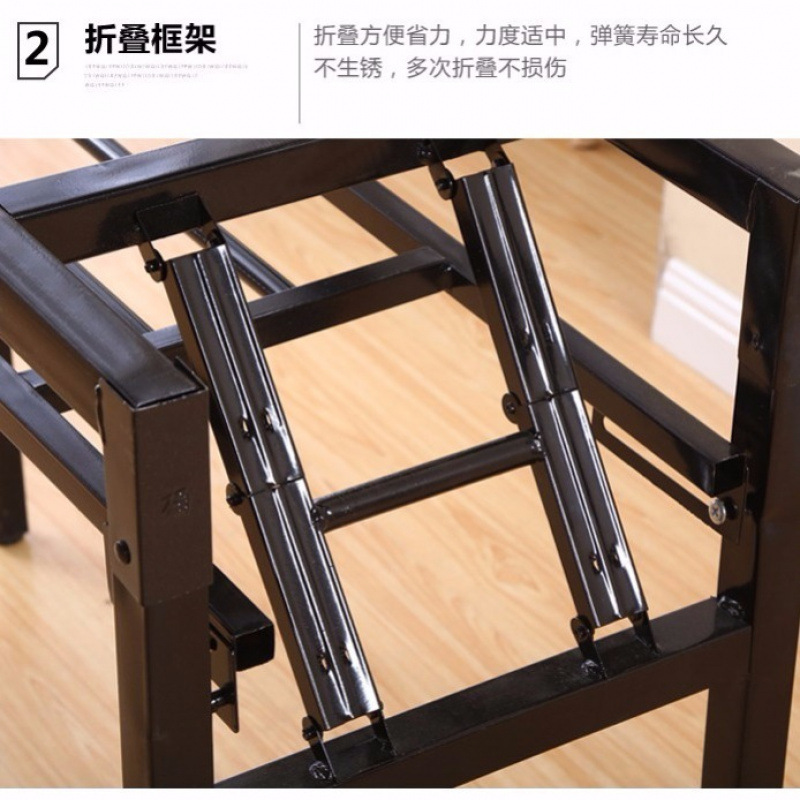 Soporte de mesa plegable Soporte de estante de patas de mesa larga Soporte de pie de mesa de oficina Soporte de pie de mesa de comedor Pies de mesa portátil