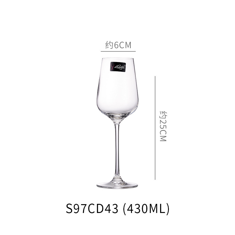 Copa de vino tinto de cristal clásico de Yidelita Copa de vino Copa de vino Copa de vino Marca de primera clase Logotipo imprimible