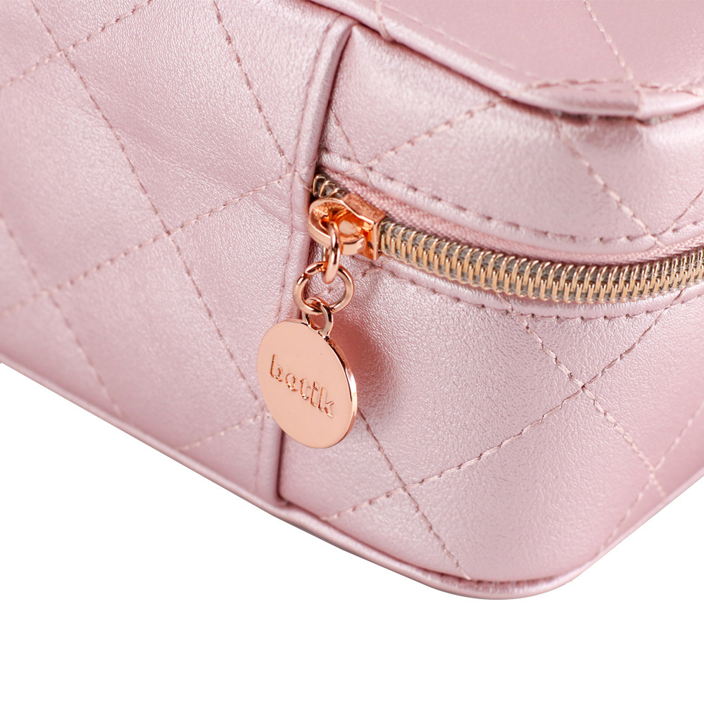 Caja de almacenamiento de cosméticos simple de viaje portátil portátil de gran capacidad