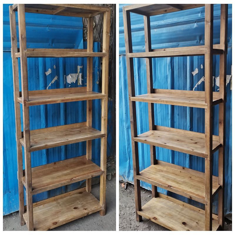 茶叶展示架货架实木茶室茶叶店普洱茶饼架紫砂壶展示柜花架M036