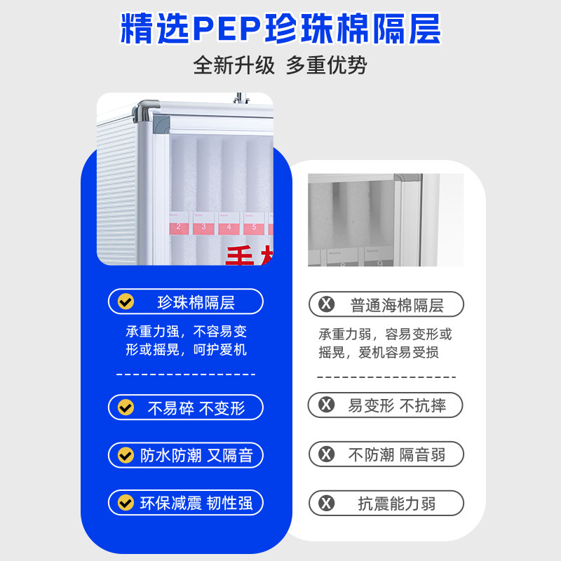 携帯電話金庫壁掛け保管キャビネット会社保管キャビネット学生携帯電話ボックスロック付き携帯電話キャビネット|undefined